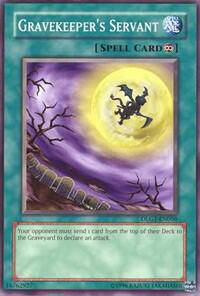 Gravekeeper's Servant - Dark Legends (DLG1) #DLG1-EN056 - Common / Short Print YuGiOh Trading Card