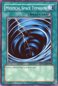 Mystical Space Typhoon - Dark Legends YuGiOh trading card
