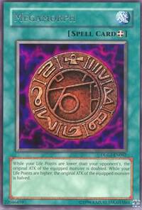 Megamorph trading card from Dark Legends Megamorph - Dark Legends YuGiOh trading card