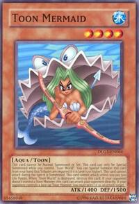 Toon Mermaid - Dark Legends YuGiOh trading card