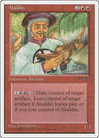 Aladdin - Chronicles (CHR) #44 - Uncommon Magic: The Gathering Trading Card
