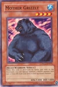 Mother Grizzly - Dark Legends YuGiOh trading card