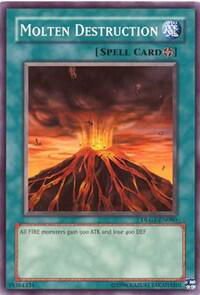 Molten Destruction - Dark Legends (DLG1) #DLG1-EN080 - Common / Short Print YuGiOh Trading Card
