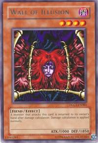 Wall of Illusion - Dark Legends YuGiOh trading card