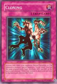 Cloning - Dark Legends YuGiOh trading card