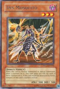 Des Mosquito - Dark Legends YuGiOh trading card