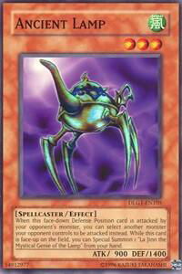 Ancient Lamp - Dark Legends (DLG1) #DLG1-EN105 - Super Rare YuGiOh Trading Card