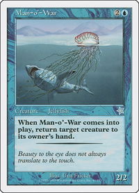 Man-o'-War - Starter 1999 (S99) #41 - Uncommon Magic: The Gathering Trading Card