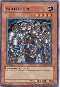 Exiled Force trading card from Structure Deck: Warriors' Strike Exiled Force - Structure Deck: Warriors' Strike YuGiOh trading card