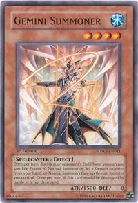 Gemini Summoner - Structure Deck: Warriors' Strike (SDWS) #SDWS-EN011 - Common / Short Print YuGiOh Trading Card
