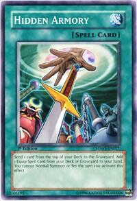 Hidden Armory - Structure Deck: Warriors' Strike (SDWS) #SDWS-EN021 - Common / Short Print YuGiOh Trading Card
