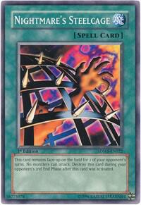 Nightmare's Steelcage - Structure Deck: Warriors' Strike YuGiOh trading card