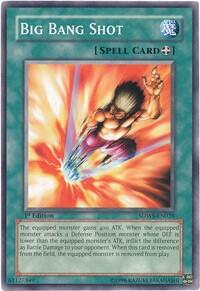 Big Bang Shot - Structure Deck: Warriors' Strike (SDWS) #SDWS-EN026 - Common / Short Print YuGiOh Trading Card