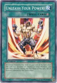 Unleash Your Power! - Structure Deck: Warriors' Strike (SDWS) #SDWS-EN031 - Common / Short Print YuGiOh Trading Card