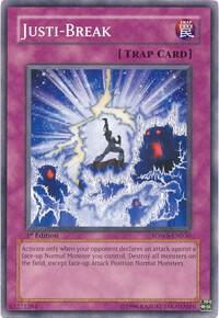 Justi-Break trading card from Structure Deck: Warriors' Strike Justi-Break - Structure Deck: Warriors' Strike YuGiOh trading card