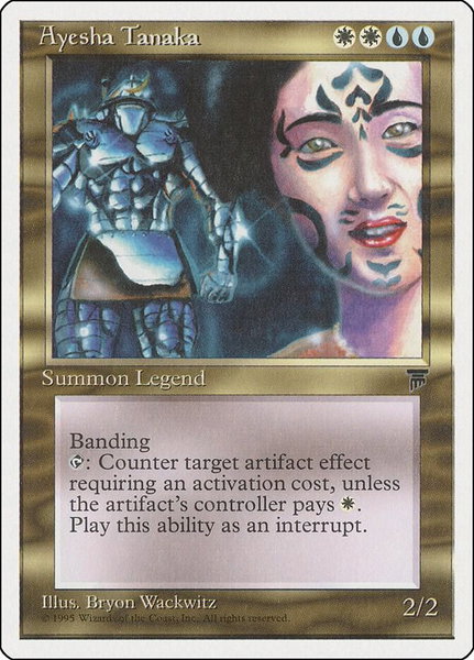 Ayesha Tanaka - Chronicles Magic: The Gathering trading card