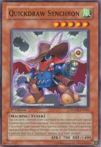 Quickdraw Synchron trading card from Stardust Overdrive Quickdraw Synchron - Stardust Overdrive YuGiOh trading card