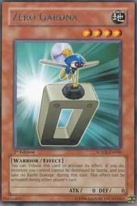 Zero Gardna - Stardust Overdrive (SOVR) #SOVR-EN006 - Rare YuGiOh Trading Card