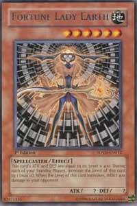 Fortune Lady Earth trading card from Stardust Overdrive Fortune Lady Earth - Stardust Overdrive YuGiOh trading card