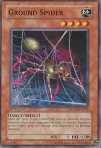 Ground Spider trading card from Stardust Overdrive Ground Spider - Stardust Overdrive YuGiOh trading card