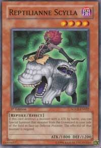 Reptilianne Scylla trading card from Stardust Overdrive Reptilianne Scylla - Stardust Overdrive YuGiOh trading card