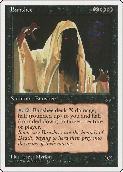Banshee - Chronicles Magic: The Gathering trading card