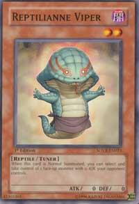 Reptilianne Viper trading card from Stardust Overdrive Reptilianne Viper - Stardust Overdrive YuGiOh trading card