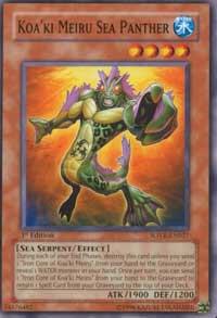 Koa'ki Meiru Sea Panther - Stardust Overdrive YuGiOh trading card
