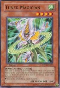 Tuned Magician trading card from Stardust Overdrive Tuned Magician - Stardust Overdrive YuGiOh trading card