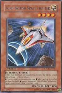 Lord British Space Fighter - Stardust Overdrive (SOVR) #SOVR-EN035 - Rare YuGiOh Trading Card