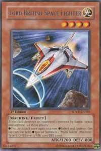 Lord British Space Fighter - Stardust Overdrive (SOVR) #SOVR-EN035 - Rare YuGiOh Trading Card