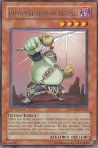 Djinn Presider of Rituals - Stardust Overdrive (SOVR) #SOVR-EN038 - Rare YuGiOh Trading Card