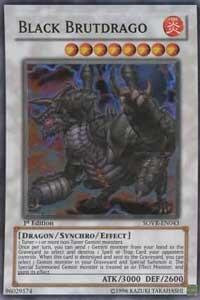 Black Brutdrago - Stardust Overdrive (SOVR) #SOVR-EN043 - Super Rare YuGiOh Trading Card