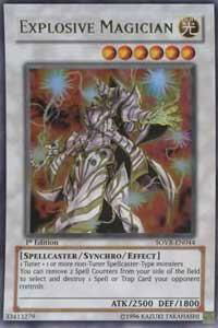 Explosive Magician - Stardust Overdrive (SOVR) #SOVR-EN044 - Ultra Rare YuGiOh Trading Card