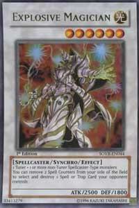 Explosive Magician - Stardust Overdrive YuGiOh trading card
