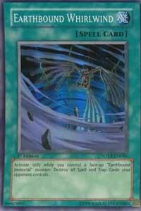 Earthbound Whirlwind trading card from Stardust Overdrive Earthbound Whirlwind - Stardust Overdrive YuGiOh trading card