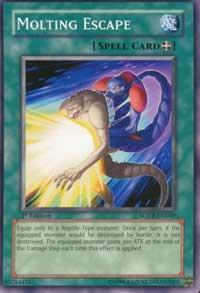 Molting Escape trading card from Stardust Overdrive Molting Escape - Stardust Overdrive YuGiOh trading card