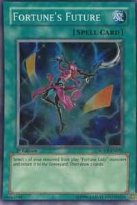 Fortune's Future trading card from Stardust Overdrive Fortune's Future - Stardust Overdrive YuGiOh trading card