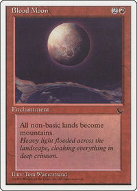 Blood Moon - Chronicles (CHR) #46 - Rare Magic: The Gathering Trading Card