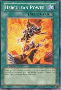 Herculean Power trading card from Stardust Overdrive Herculean Power - Stardust Overdrive YuGiOh trading card