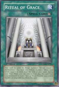 Ritual of Grace trading card from Stardust Overdrive Ritual of Grace - Stardust Overdrive YuGiOh trading card