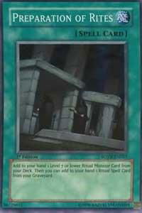 Preparation of Rites - Stardust Overdrive (SOVR) #SOVR-EN057 - Super Rare YuGiOh Trading Card