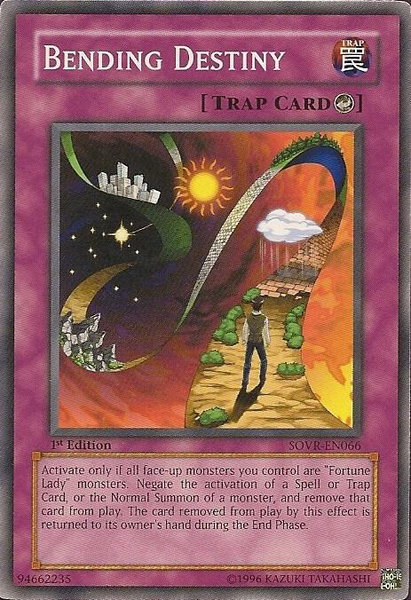 Bending Destiny trading card from Stardust Overdrive Bending Destiny - Stardust Overdrive YuGiOh trading card