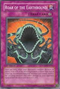 Roar of the Earthbound trading card from Stardust Overdrive Roar of the Earthbound - Stardust Overdrive YuGiOh trading card