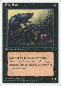 Bog Rats - Chronicles (CHR) #30 - Common Magic: The Gathering Trading Card