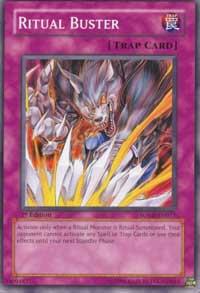 Ritual Buster trading card from Stardust Overdrive Ritual Buster - Stardust Overdrive YuGiOh trading card
