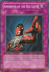 Appointer of the Red Lotus trading card from Stardust Overdrive Appointer of the Red Lotus - Stardust Overdrive YuGiOh trading card