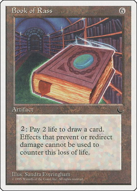 Book of Rass - Chronicles Magic: The Gathering trading card