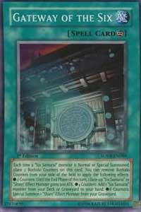 Gateway of the Six - Stardust Overdrive YuGiOh trading card