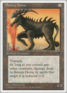 Bronze Horse - Chronicles (CHR) #96 - Rare Magic: The Gathering Trading Card